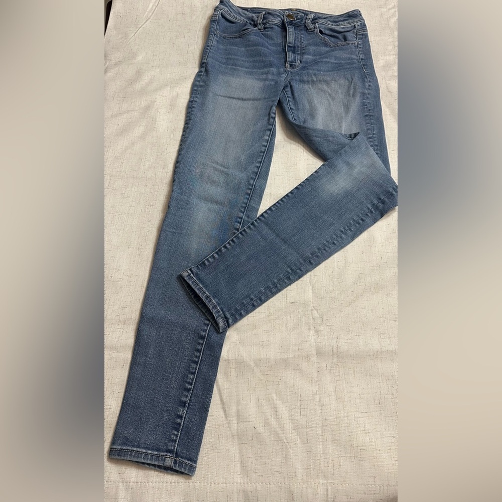 American Eagle Outfitters Blue Skinny Jeans 💙 - Picture 3 of 10